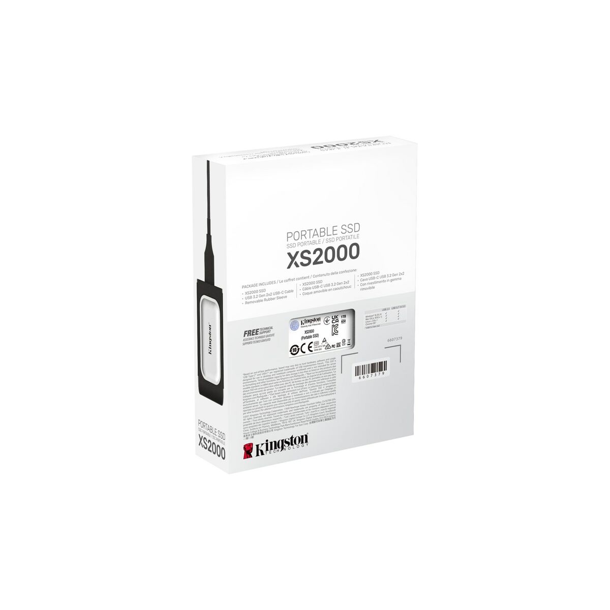 Disco Duro Externo Kingston XS2000 1 TB